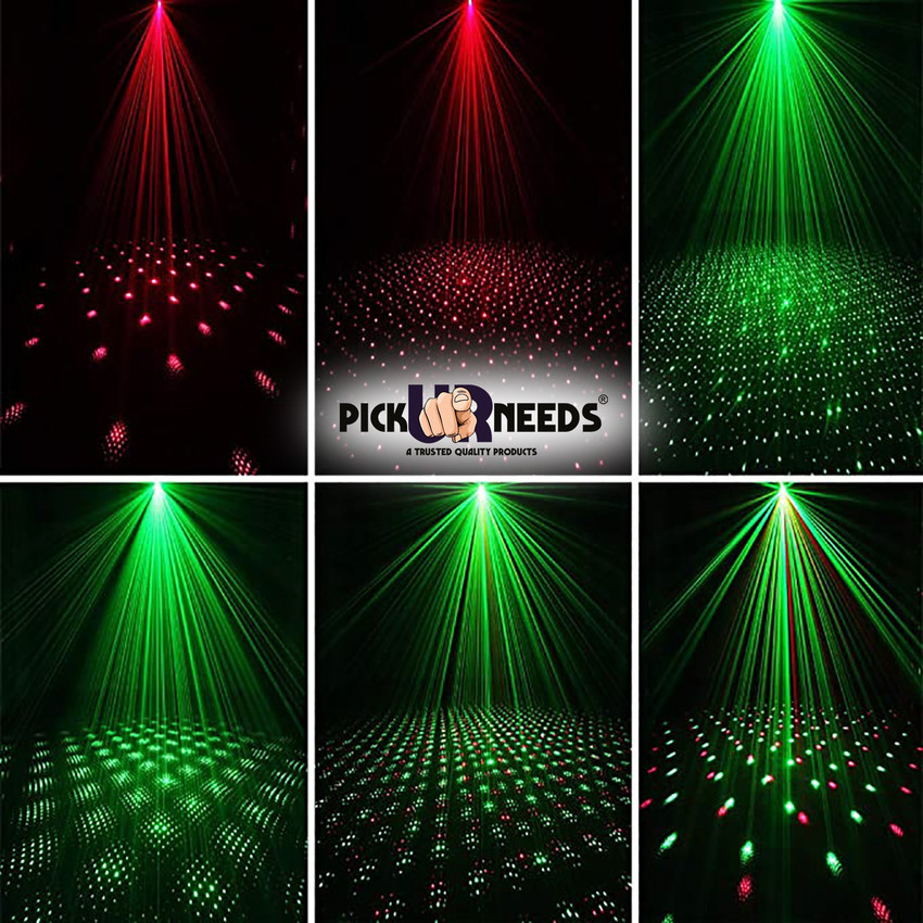 Daily Needs Shop 6 Modes Multicolor Combination Mini LED Disco