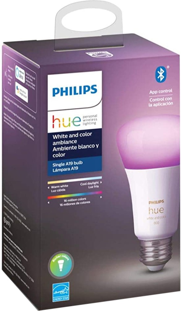 PHILIPS Hue Gen 3 Smart Light E27 Color Ambiance 9 W Bulb Smart