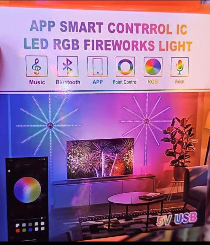 CYMNIX App Smart Control LED RGB Fireworks Light Smart Sensor Light Price in India Buy CYMNIX App Smart Control LED RGB Fireworks Light Smart Sensor Light online at Flipkart