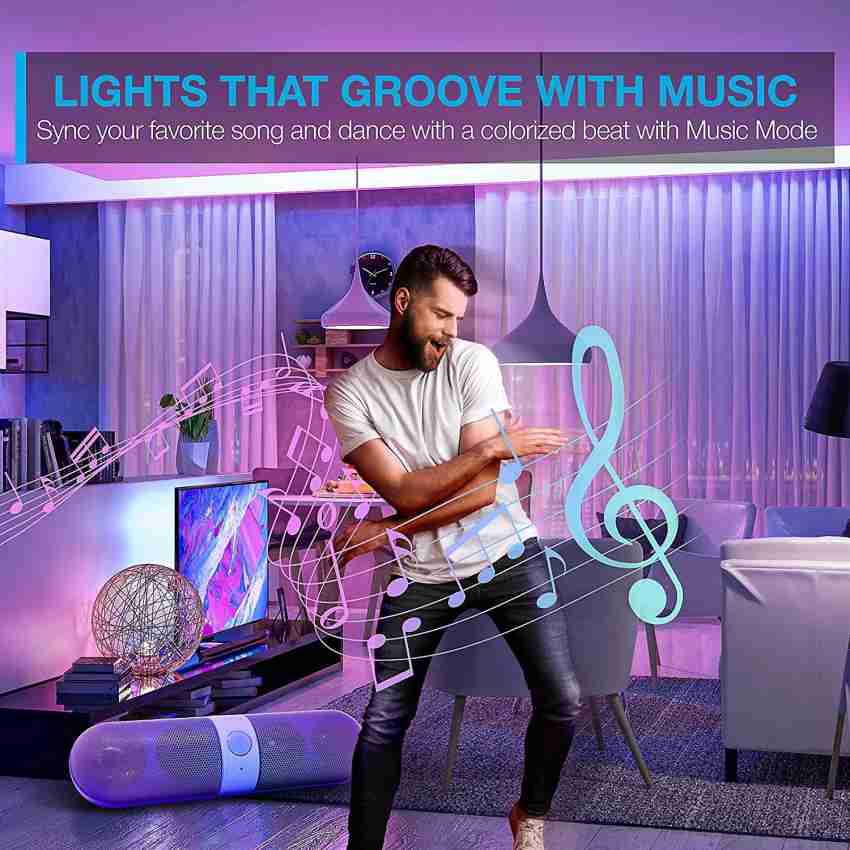 CREMPIRE Wi-Fi Multicolour Smart LED Strip Kit 10 Mtr with app