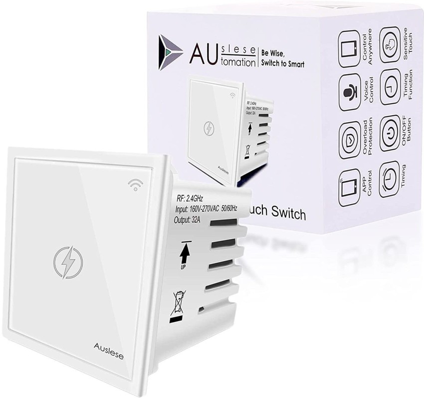 Wifi Smart Wall Touch Light Switch Glass Panel Wireless Remote Control by  Mobile App Anywhere