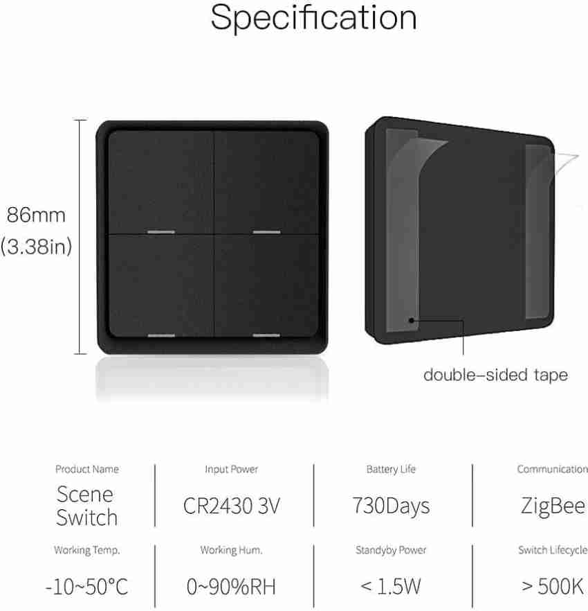 Scene Controller with Zigbee Hub