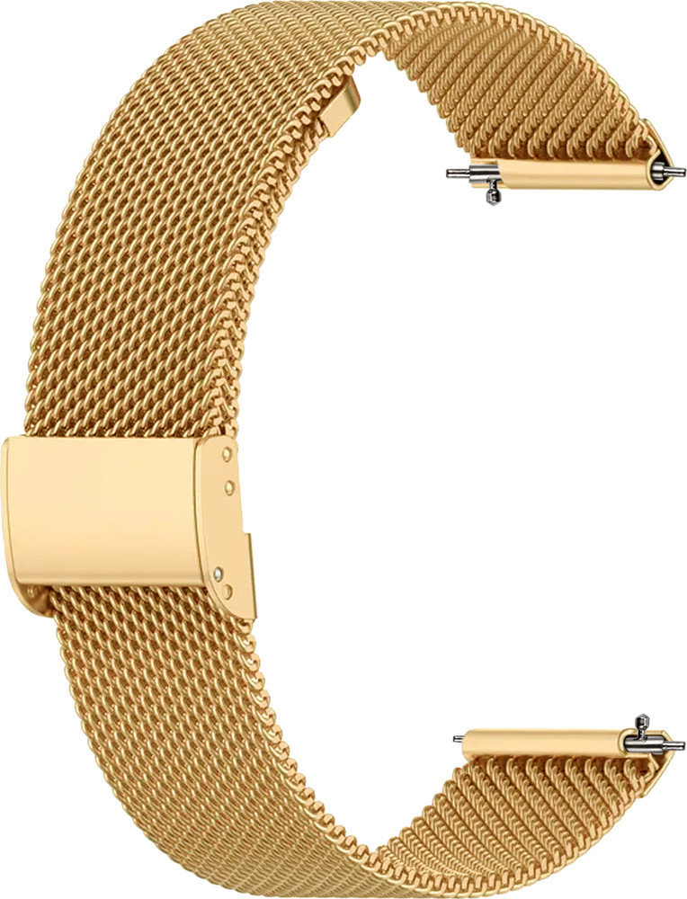 ACM Watch Strap Adjustable Metal for Timex Helix Smart 2.0 Smartwatch Gold Smart Watch Strap Price in India Buy ACM Watch Strap Adjustable Metal for Timex Helix Smart 2.0 Smartwatch Gold