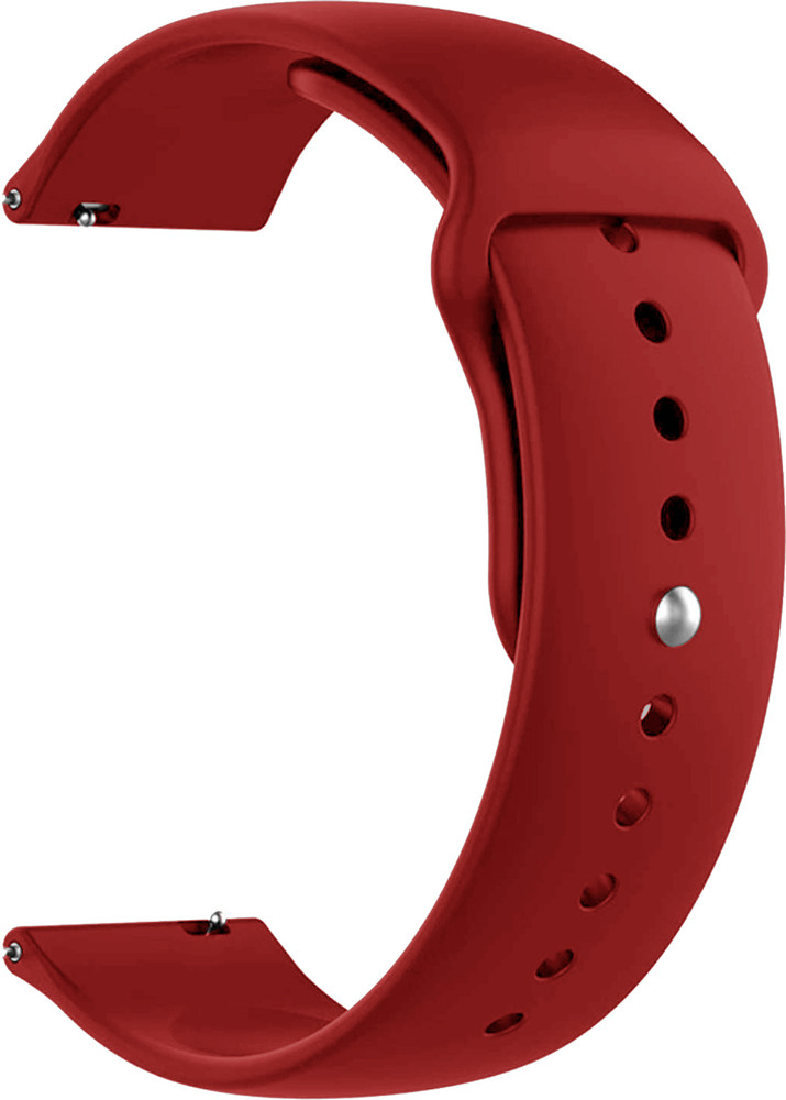 ACM Watch Strap Silicone Belt for Fastrack Radiant Fx1 Smartwatch Red 3702014 mm Silicone Watch Strap Price in India Buy ACM Watch Strap Silicone Belt for Fastrack Radiant Fx1 Smartwatch Red