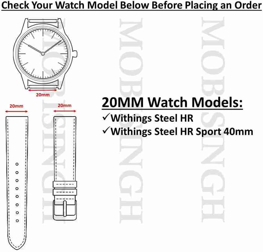 Steel hr sport 40mm white online