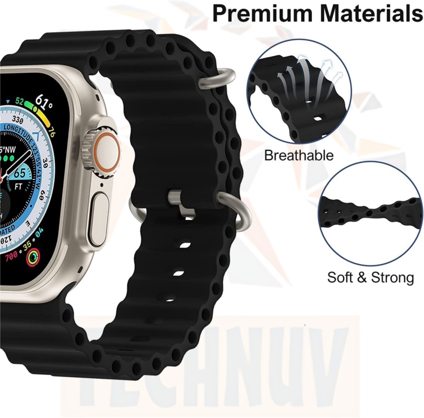 TECHNUV Ocean Strap Compatible Apple Series ultra 8 7 6 5 4 3 2 1