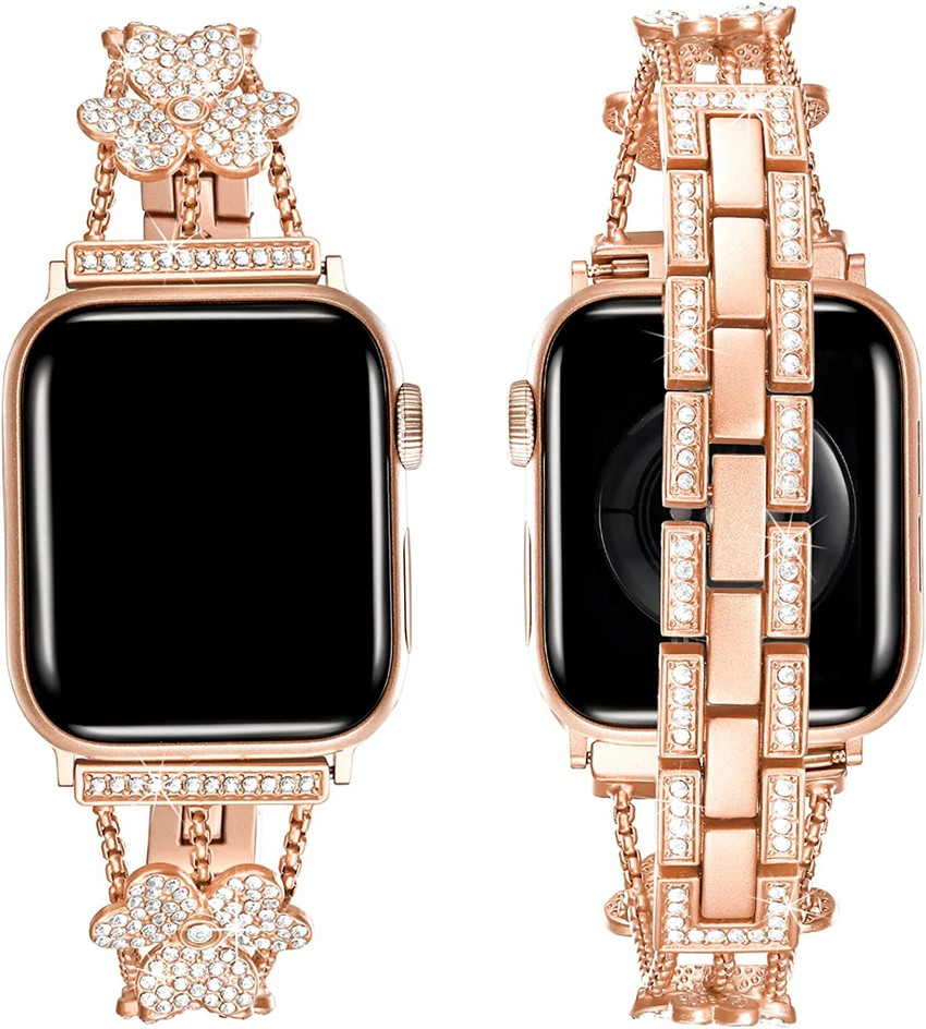 Fake diamond apple watch band on sale