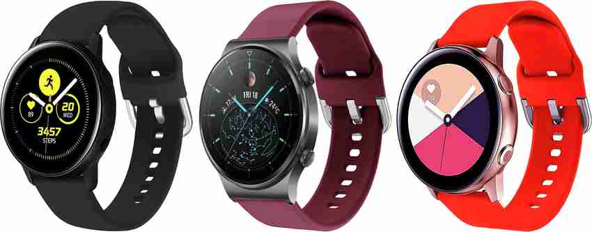 ACM Pack of 3 Watch Strap Hook for Huami Amazfit Bip S Lite Black