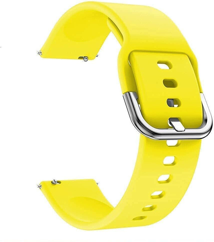 MOBISINGH MSH19SN0016YW 19MM Watch Belt For NOISE COLORFIT PRO 2 BOAT STORM Watch Band Smart Watch Strap Price in India Buy MOBISINGH MSH19SN0016YW 19MM Watch Belt For NOISE COLORFIT PRO 2
