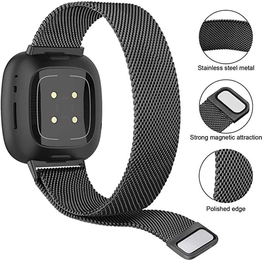 Fitbit versa top milanese strap