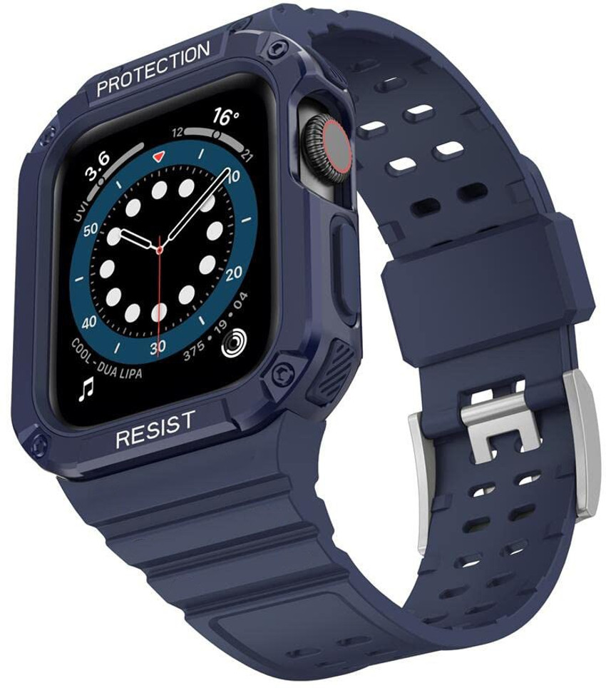 Speeqo Case Strap for Apple Watch Series 8 7 45mm SE2 6