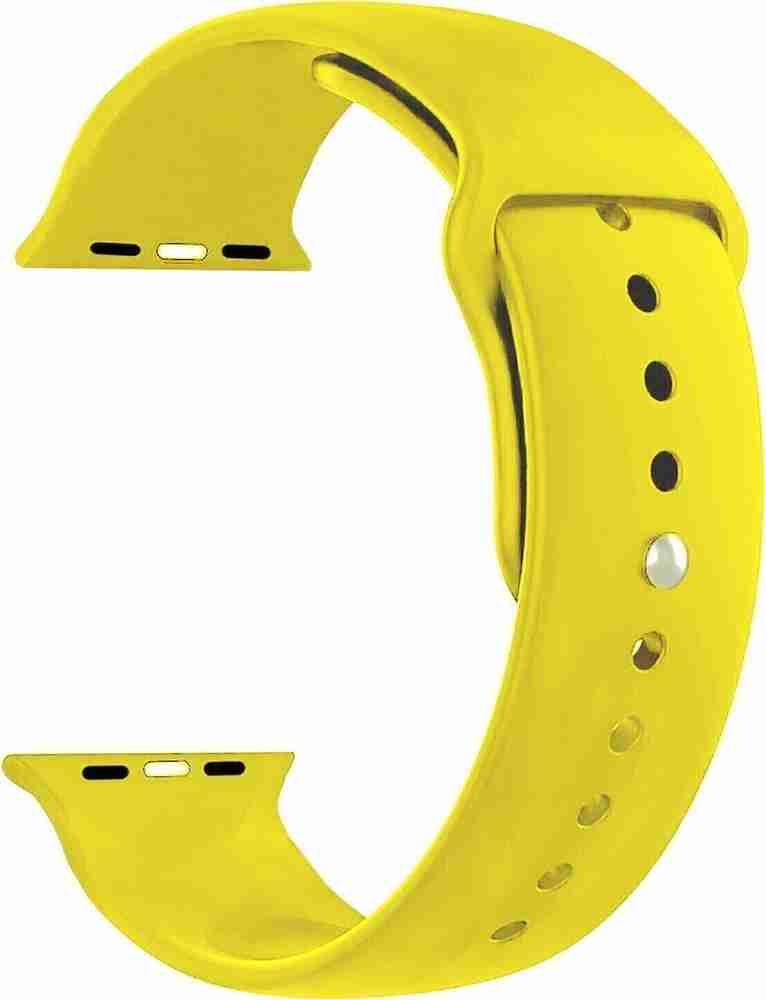 ACM Sliding Watch Strap Silicone Belt for Wearfit Hw7 Max Smartwatch Yellow Smart Watch Strap Price in India Buy ACM Sliding Watch Strap Silicone Belt for Wearfit Hw7 Max Smartwatch Yellow