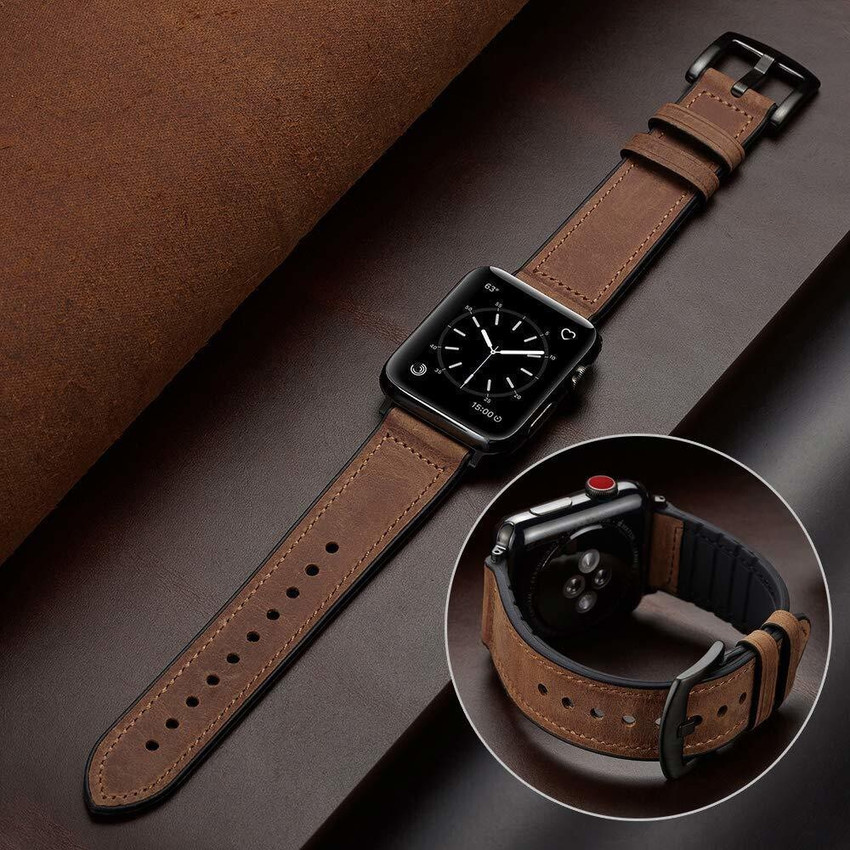 Leather smartwatch online