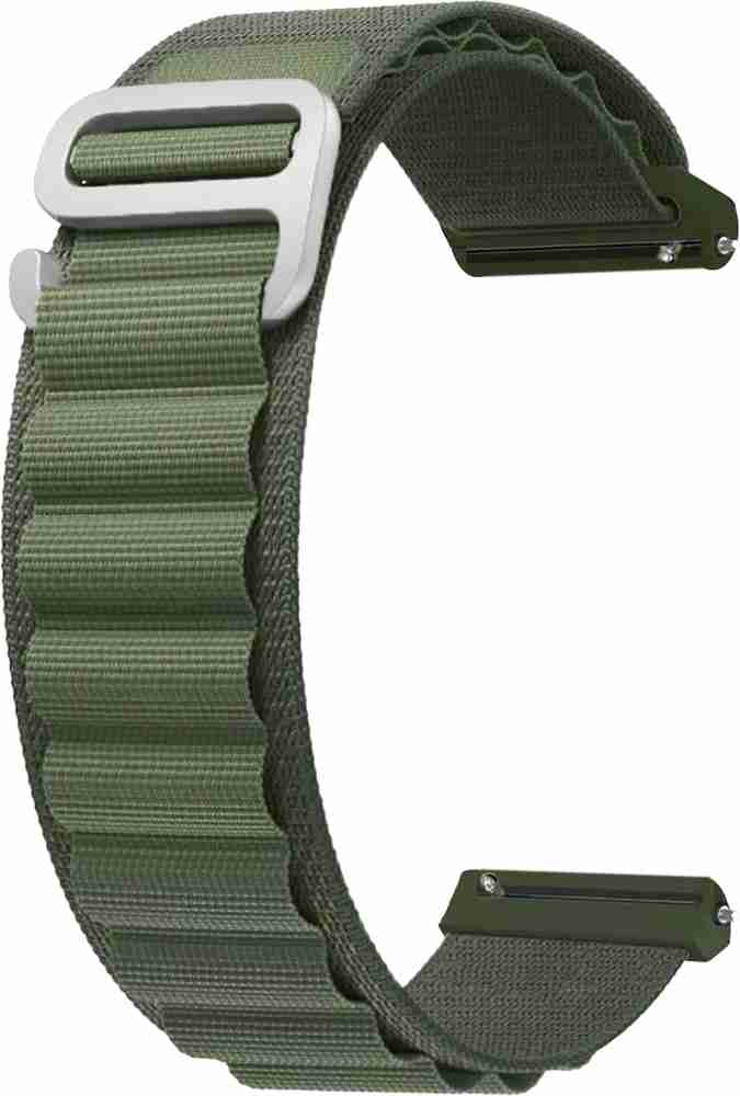 ACM Watch Strap Nylon Hook for Fastrack Revoltt Fs1 Smartwatch