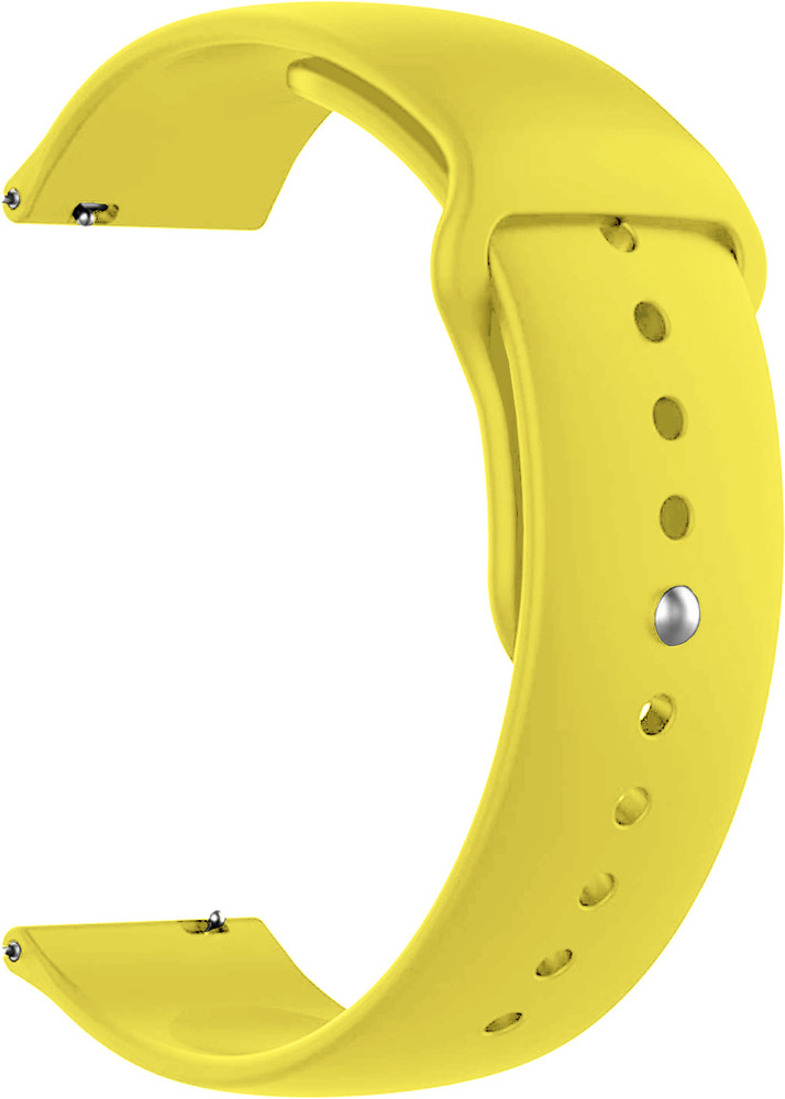 ACM Watch Strap Silicone Belt for Samsung Galaxy Watch3 41mm Smartwatch Yellow Smart Watch Strap Price in India Buy ACM Watch Strap Silicone Belt for Samsung Galaxy Watch3 41mm Smartwatch Yellow