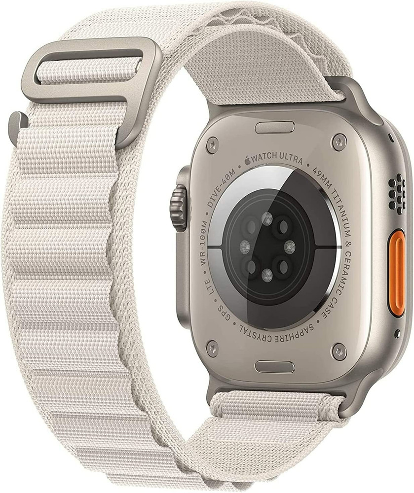 valente Alpine Loop 42 44 45 49mm Strap for iWatch Series 8 7 6 5