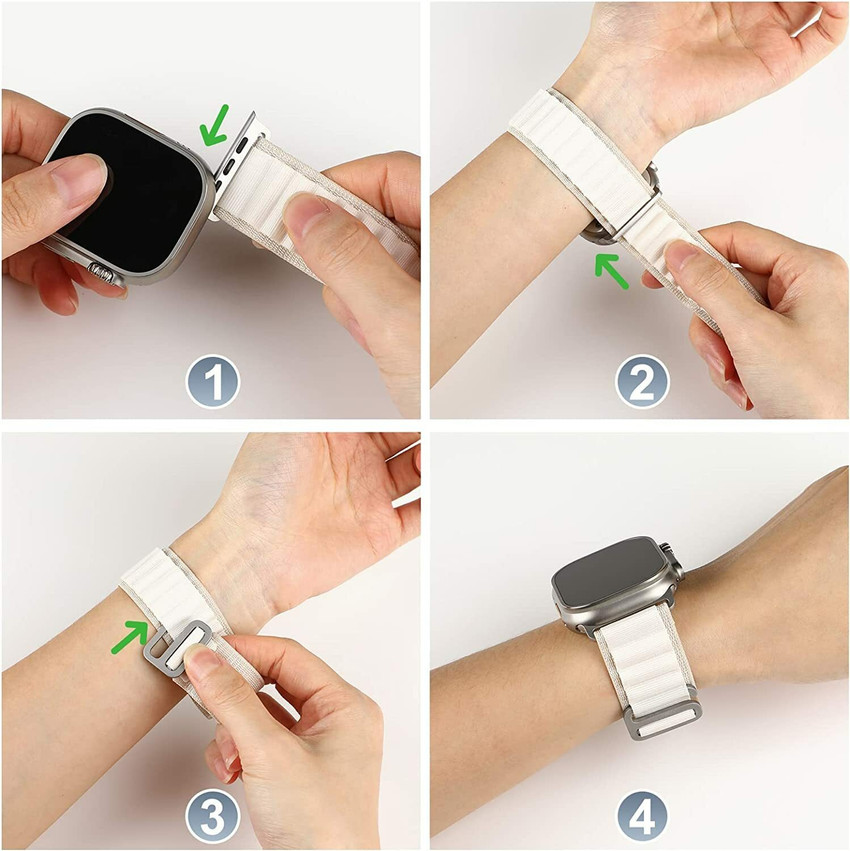spigencases Alpine Loop Straps for iWatch 49 45 44 42mmApple Watch
