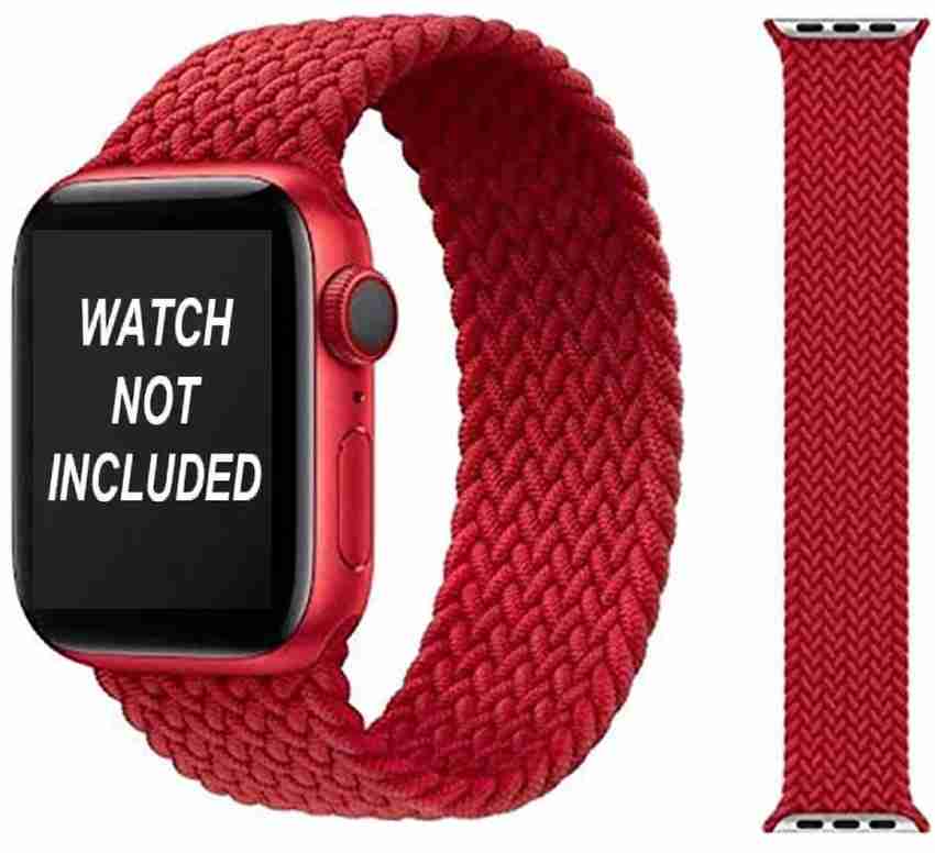PaxMore Braided Solo Loop For Apple Watch Band 42mm 44mm Fabric