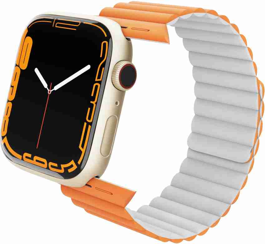Vaku Luxos Silicon Magnetic Strap for Apple Watch Series 8 7 6 5 4