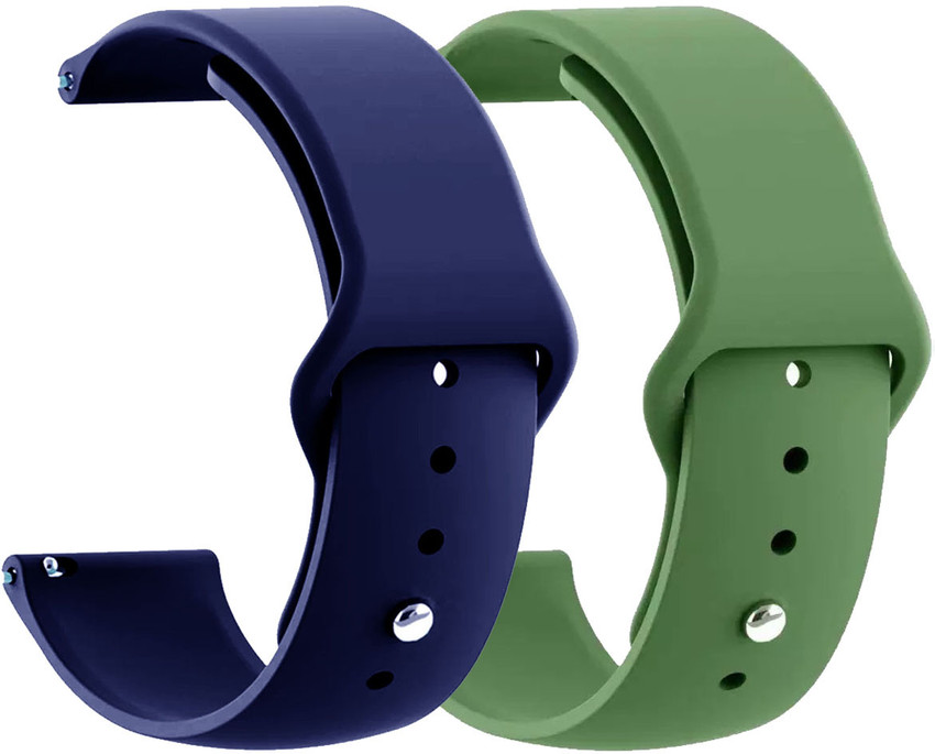AOnes Pack of 2 Silicone Belt Watch Strap for Fastrack Revoltt X Belt Smart Watch Strap Price in India Buy AOnes Pack of 2 Silicone Belt Watch Strap for Fastrack Revoltt