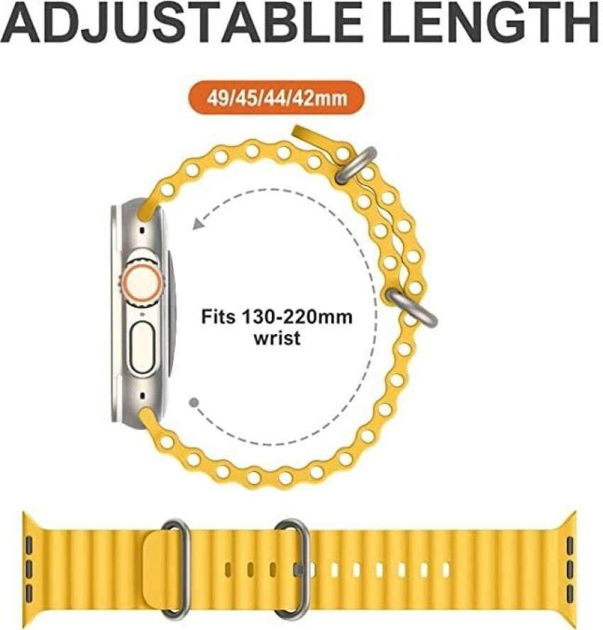 Apple Watch Strap in Genuine Python 42 l 44 l 45 l 49 MM