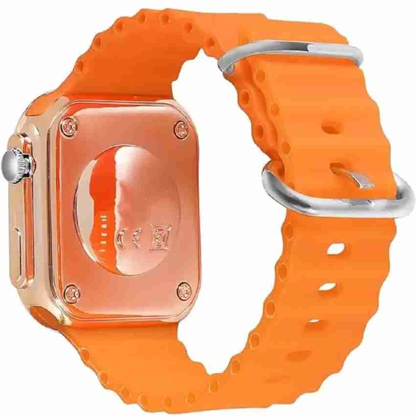 Orange waterproof watch hotsell