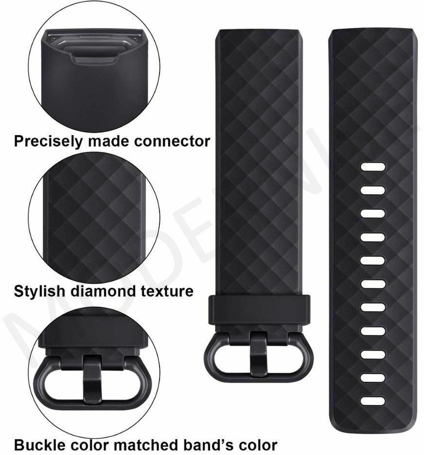 Modernise Silicone Wristband Sports Waterproof Straps For Fitbit