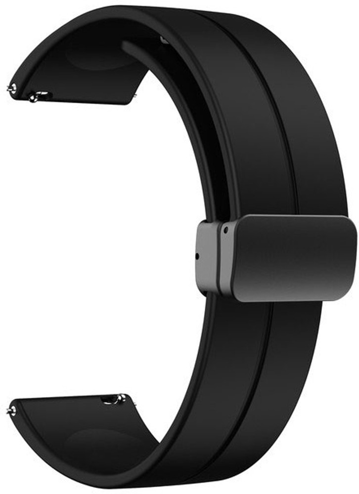 AOnes Silicone Belt Magnetic Folding Buckle for Titan Zeal Smart Watch Strap Price in India Buy AOnes Silicone Belt Magnetic Folding Buckle for Titan Zeal Smart Watch Strap online at Flipkart