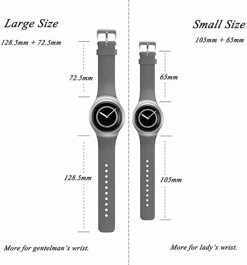 Zibuyu Sport Silicone Strap for Samsung Gear S2 R720 R730 Watch