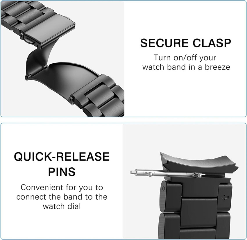 Samsung galaxy watch 42mm metal band clearance