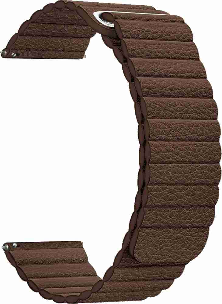 ACM Leather Watch Strap for Emporio Armani Matteo Smartwatch Belt