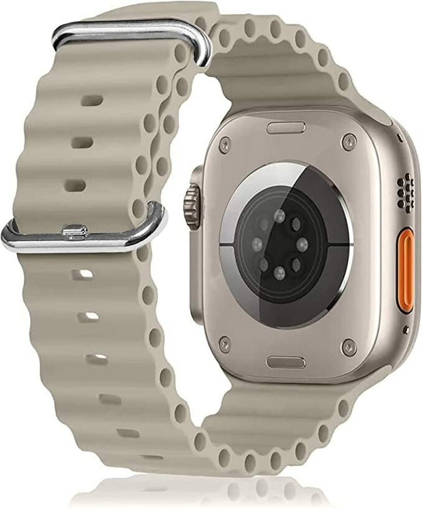 MAGNISUN ultra 8 strap Beige Smart Watch Strap Price in India