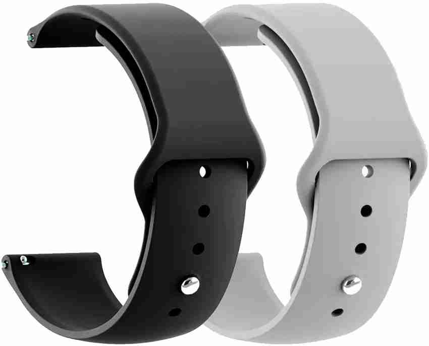 AOnes Pack of 2 Silicone Belt Watch Strap for Fastrack Reflex Vox 2.0 Smart Watch Strap Price in India Buy AOnes Pack of 2 Silicone Belt Watch Strap for Fastrack Reflex