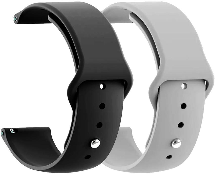 AOnes Pack of 2 Silicone Belt Watch Strap for Fastrack Reflex Vox 2.0 Smart Watch Strap Price in India Buy AOnes Pack of 2 Silicone Belt Watch Strap for Fastrack Reflex