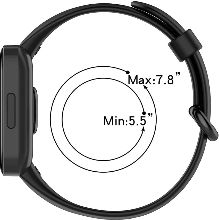 ZoRoll Correa Compatible con Xiaomi Redmi Watch 2 Lite, Pulsera de Nailon  con Velcro Correa Compatible con Xiaomi Redmi Watch 2 Lite - Negro