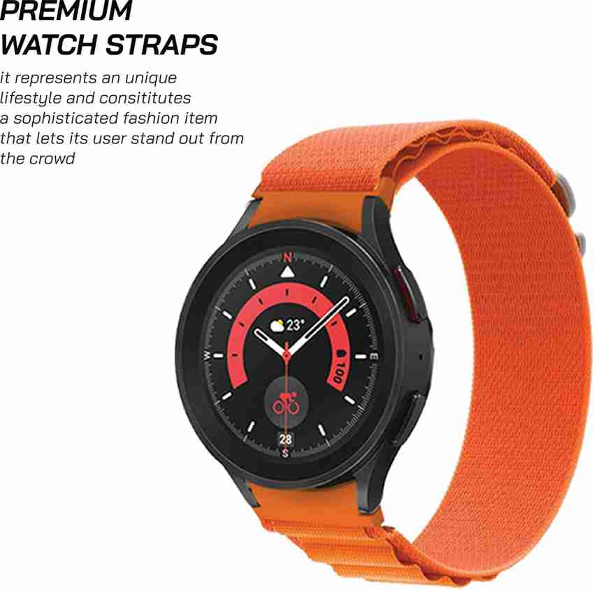gettechgo Nylon Straps Band for Samsung Watch 5 Pro Galaxy Watch