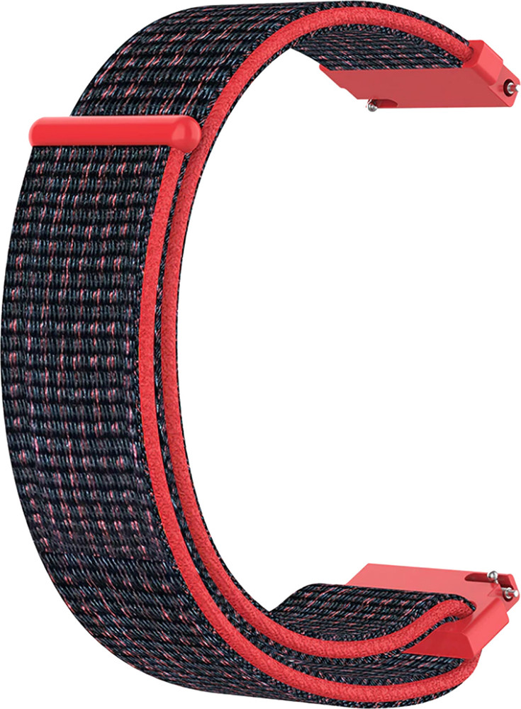 ACM Watch Strap Nylon Loop for Noise Colorfit Brio Smartwatch Belt Orange Smart Watch Strap Price in India Buy ACM Watch Strap Nylon Loop for Noise Colorfit Brio Smartwatch Belt Orange