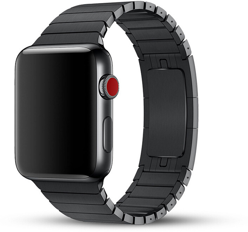 Casebudz Stainless Steel Link Bracelet for Apple Watch 1 2 3 4 5