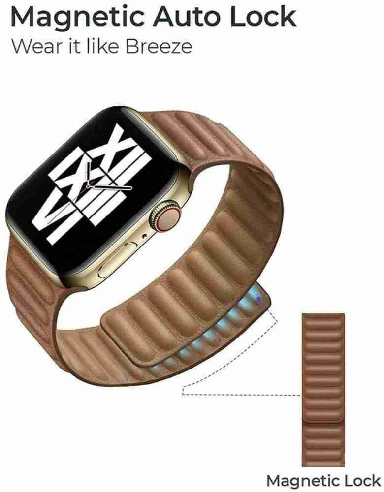 Luxury Metal Leather Strap for Apple Watch Band 40mm 41mm 38mm 49mm 42mm  44mm 45mm Women Bracelet for IWatch Ultra 8 7 SE 6 5 4