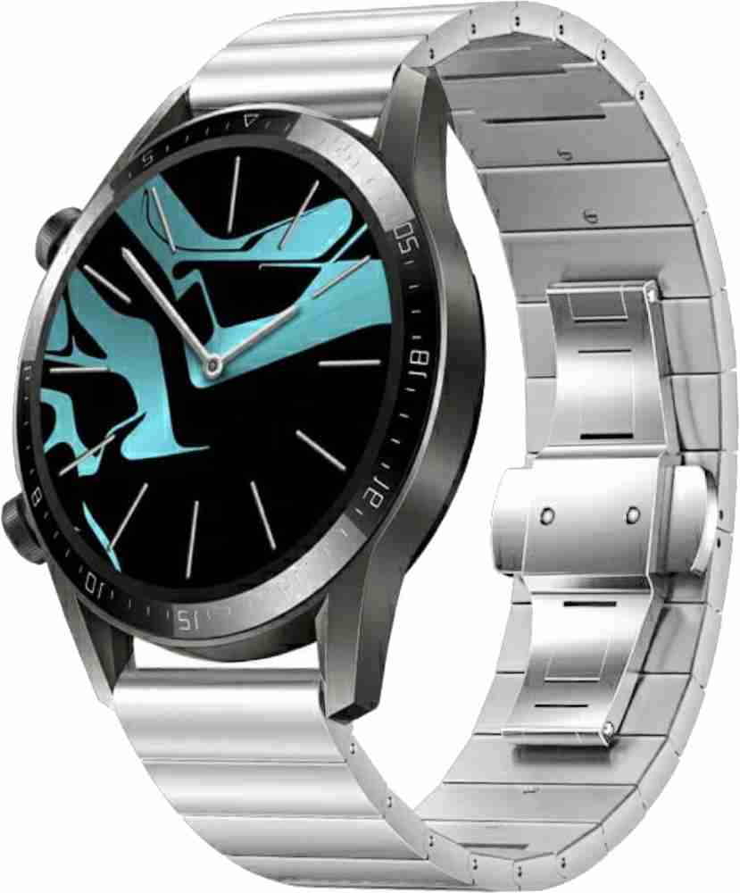 ACM Watch Strap Steel Metal for Huawei Watch Gt 2 Sport 46mm