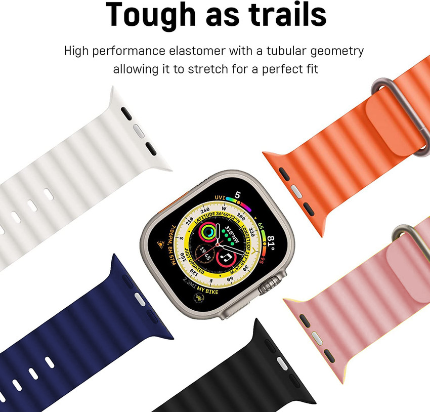 GLowcent 42 44 45 49 MM Ocean Smartwatch Strap For T800 ULTRA WATCH 8 ULTRA Smart Watch Strap Price in India Buy GLowcent 42 44 45 49 MM Ocean Smartwatch Strap For T800 ULTRA WATCH 8 ULTRA