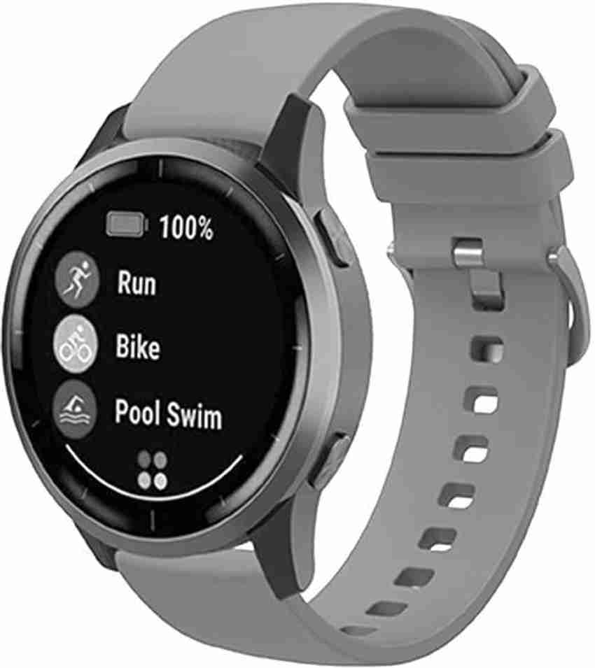 YouAndMeHub Grey 19mm Smart Watch Strap Noise Colorfit Pro 2 Boat Storm Smart Watch Smart Watch Strap Price in India Buy YouAndMeHub Grey 19mm Smart Watch Strap Noise Colorfit Pro 2 Boat Storm