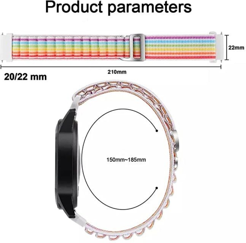 Correa Alpine Loop para SmartWatch  Pulsos / Banda – 20mm a 22mm