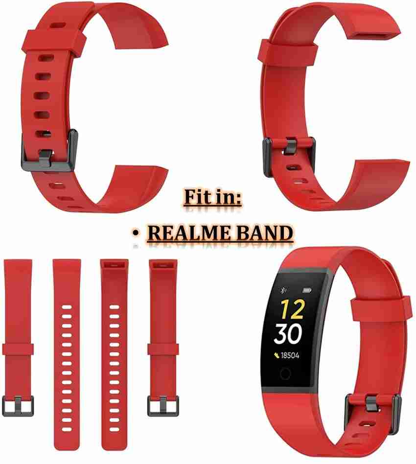AMANDO Silicon Smart Watch Band For REALME BAND Smart Band Belt