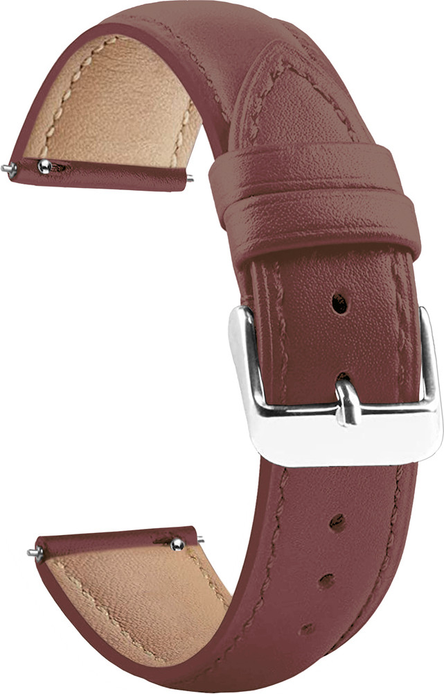 ACM Watch Strap Leather Belt for Ambrane Wise Eon Max Smartwatch Band Brown Smart Watch Strap Price in India Buy ACM Watch Strap Leather Belt for Ambrane Wise Eon Max Smartwatch
