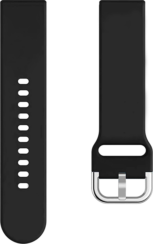 ACM Watch Strap Silicone Belt 19mm for Noise Colorfit Pro 2 Oxy Hook Band Black Smart Watch Strap Price in India Buy ACM Watch Strap Silicone Belt 19mm for Noise Colorfit
