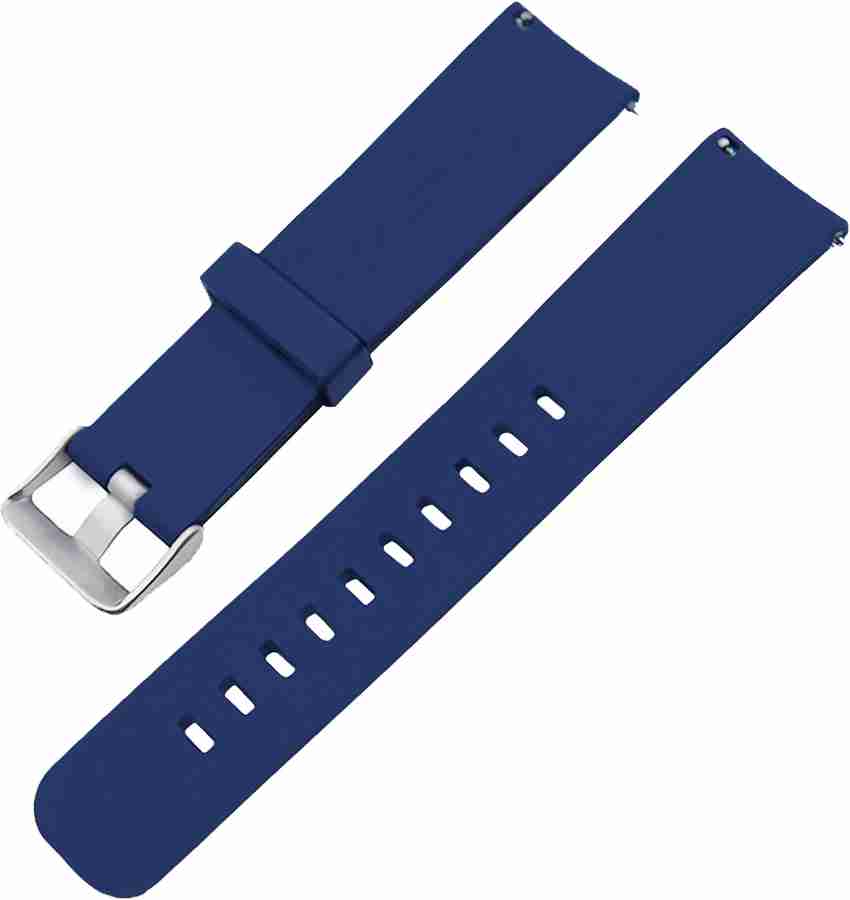 ACM Watch Strap Silicone for Fossil Gen 6 44mm Smartwatch Belt Band Blue Smart Watch Strap Price in India Buy ACM Watch Strap Silicone for Fossil Gen 6 44mm Smartwatch Belt