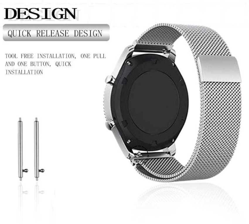 Stainless Steel Metal Strap 22mm