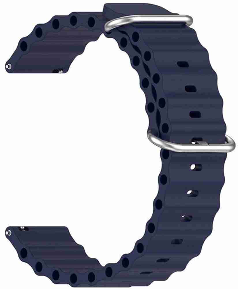 AOnes 22mm Ocean Silicone Watch Bands Compatible for Zte