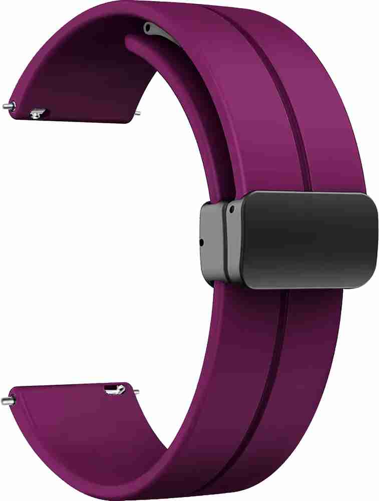 ACM Watch Strap Magnetic Clasp for Boat Wave Style Smartwatch Belt Band Purple Smart Watch Strap Price in India Buy ACM Watch Strap Magnetic Clasp for Boat Wave Style Smartwatch Belt